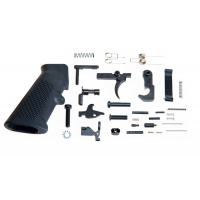 Lower Parts Kit (LPK) 31pcs w/Pistol Grip For AR15, AR9, and AR Single Shot